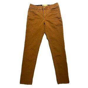 Democracy Women's Pants Size 2 "Ab" Technology Skinny Rust Brown Preppy Boho